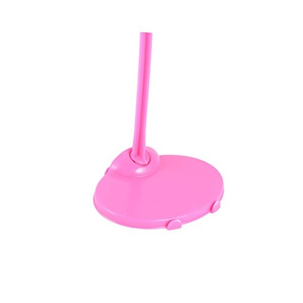 SEWACC 20 Pièces Support De Cadre Support en Plastique Mini Accessoires Poupée Robe Stand Miniature Poupée Stands 11 Pouces P