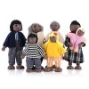 cobee Dollhouse Lot de 7 figurines de maison de poupée en bois pour maison de poupée A 