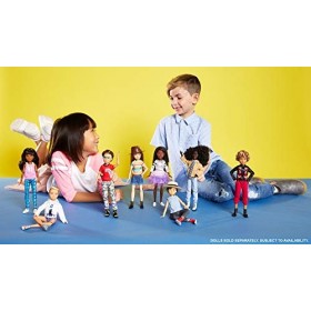 Creatable&nbsp;World Coffret Découverte Personnages, poupée personnalisable aux cheveux bruns ondulés, jouet pour enfant à partir 