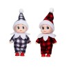 Poupée elfe de Noël pour garçons et filles, accessoire de Noël, petite poupée elfe de Noël Tradition de Noël, mini lutin joue