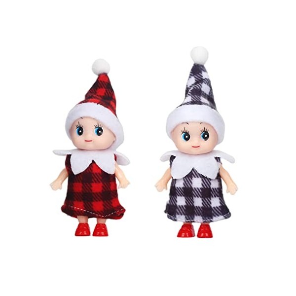 3 Pièces Poupée Elfe de Noël Bébé Poupée Elfe Bébé de Noël Petit Lutin 3 Pièces Poupée Elfe de Noël Bébé Poupée Elfe Bébé de Noël Petit Lutin
