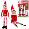 Quickdraw Elves Behaving Badly Lot de 2 figurines delfes méchants Elfie garçon et Elvie fille 30,5 cm avec présentoirs