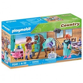 Playmobil 71241 Vétérinaire équin- Country - Le Club déquitation - Chevaux vétérinaire