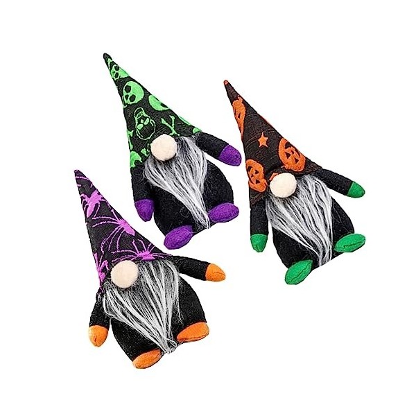 NAMOARLY 1 Pc Poupée dhalloween Accessoires Effrayants pour Halloween Peluche De Gnomes dhalloween Décoration dhalloween D