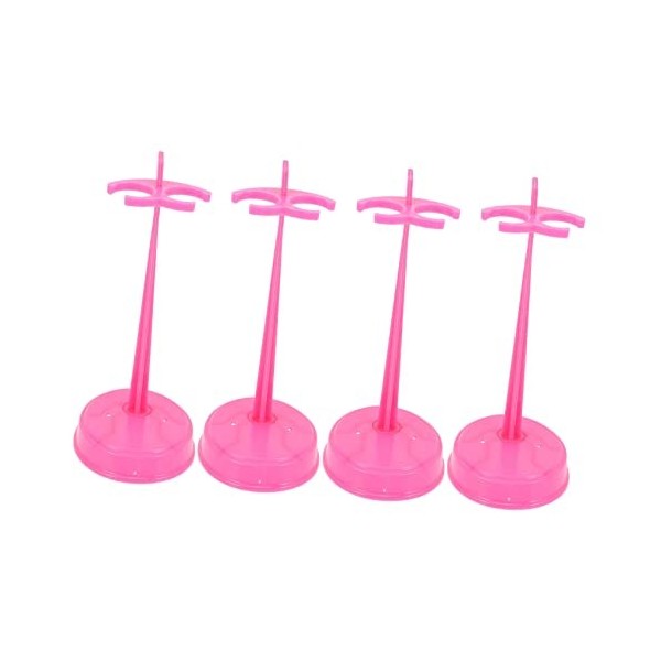 Toyvian 15 Pièces Support De Taille De Poupée Support De Figurine daction Supports De Poupée De Bureau Mini Support De Poupé