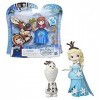 Hasbro Disney Little Kingdom Mini figurines Anna ou Sven du film La Reine des neiges 8 cm model aléatoire