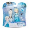 Hasbro Disney Little Kingdom Mini figurines Anna ou Sven du film La Reine des neiges 8 cm model aléatoire