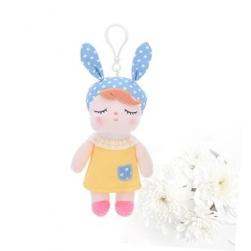 SOIMISS 1Pc Lapin Poupée Mini Poupée Bébés Poupées Mignon Poupée Porte-Clés Bébé Poupée Porte-Clés Anneau Fille Poupées Suspe