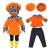 Uteruik Vêtements de poupée pour fille de 46 cm – Chapeau, manteau et pantalon, accessoire de costume, 3 pièces/ensemble B 