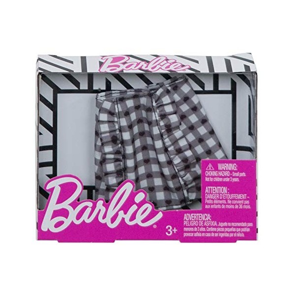 Barbie Mattel Fashion Bottom - FXH87 - Jupe Vichy à Carreaux - Neuf
