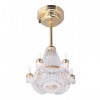 Dilwe Lampe Chandelier Vintage Exquise pour Maison de Poupée avec Lumières LED, Scènes Vives, pour Maison de Poupée à Léchel