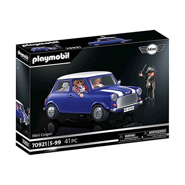 Playmobil 70921 Mini Cooper- Classic Cars- Classic Cars- Voiture Iconique PlaymoPourLesGrands