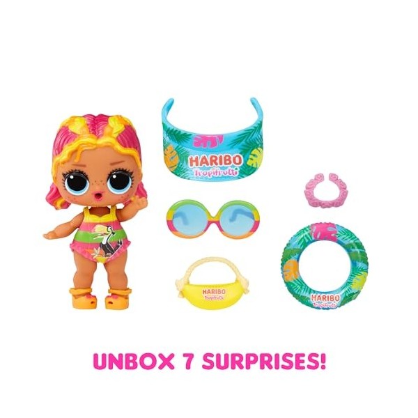 LOL Surprise - Loves Mini Sweets Series X Haribo - Comprend 1 Poupée sur Le Thème des Bonbons et des Accessoires Amusants - P