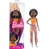Barbie Fashionistas, Cheveux Noirs Bouclés Et Petite Silhouette, Vêtements Et Accessoires De Style Y2K, Jouet Enfant, Dès 3 A