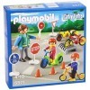 Playmobil - 5571 - Figurine Transport Et Circulation - Enfants avec Agent De Sécurité Routière
