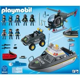 Playmobil&nbsp;–&nbsp;Set de Police&nbsp;–&nbsp;9043