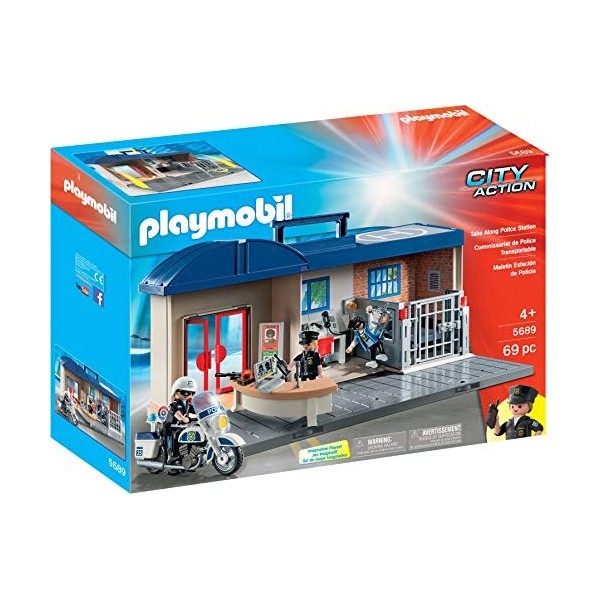 Playmobil 5689 Commissariat de Police Transportable