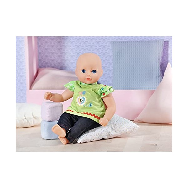 Dolly Moda Zapf Creation 870808 Chemise avec des Leggings Vêtements de poupée 28-33 cm