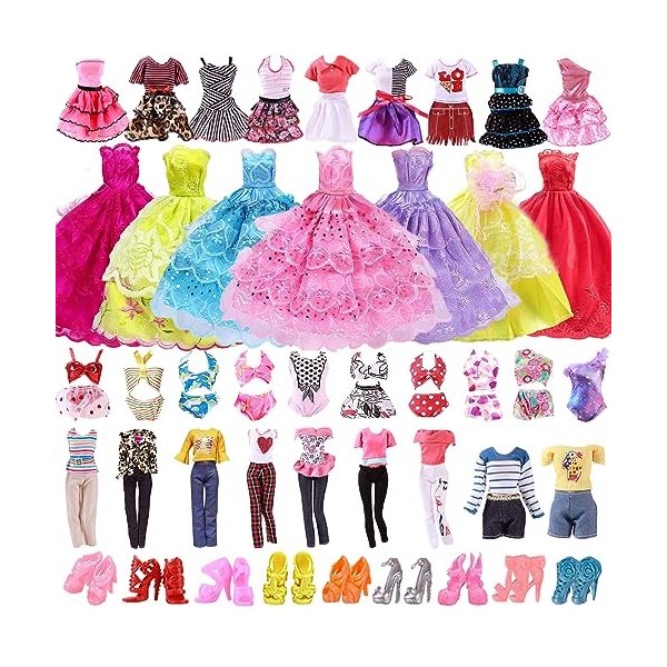 Ensemble de vêtements et chaussures Barbie - Barbie