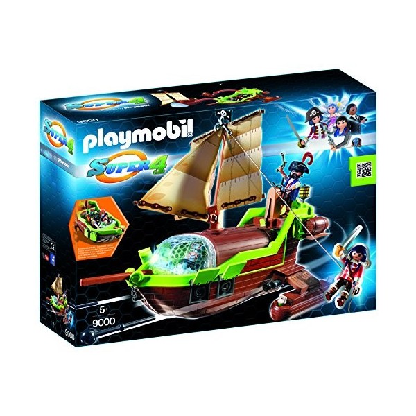 Playmobil 9000 Bateau Pirate Caméléon avec Ruby 1 