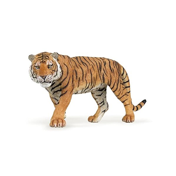 Papo - Figurines A Collectionner - Tigre - Félins - Animaux Sauvages – Animaux De La Savane - Enfants Filles Et Garçons - A P