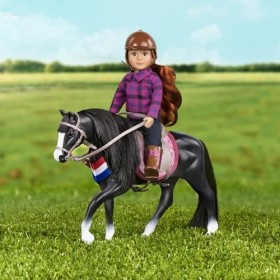 Lori Cheval Brack Irish, Couleur Noir, LO38010Z