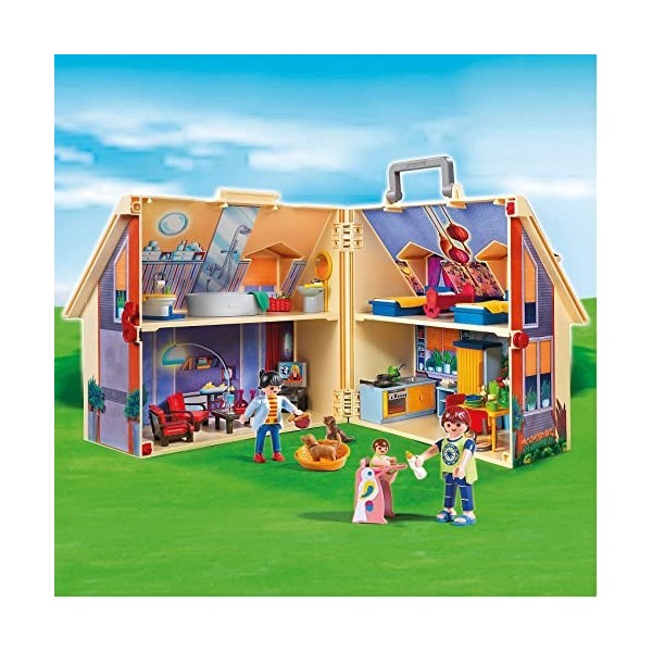 Playmobil Dollhouse 5167 Take Along Modern Dollhouse, 4 years and older