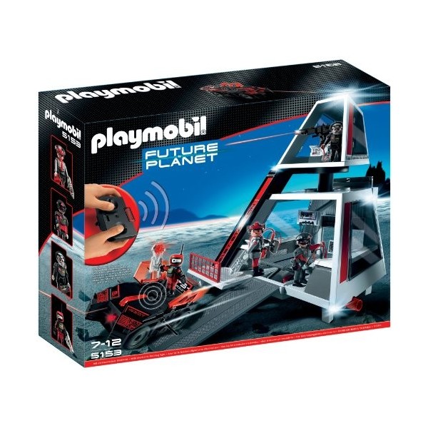Playmobil Future Planet - 5153 - Jeu de construction - Quartier gnral des Darksters