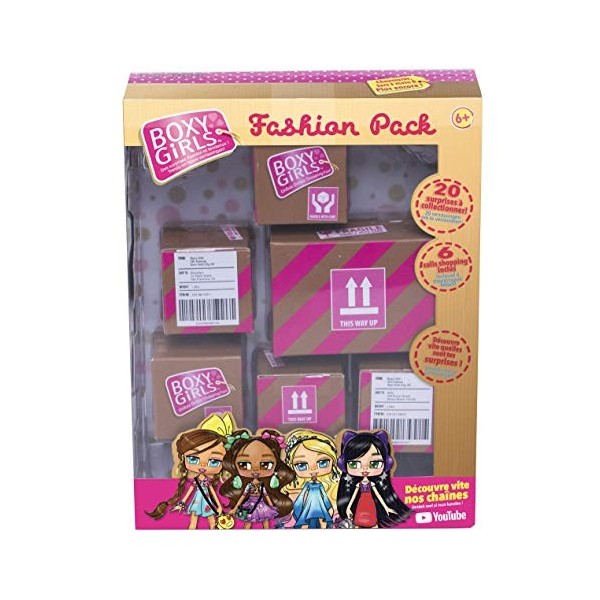 BOXY GIRLS BOXES Le pack fashion pour les poupées fashionista qui vont faire parler delles - Vu à la Télé