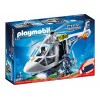 Playmobil - Hélicoptère de Police avec projecteur de Recherche - 6921