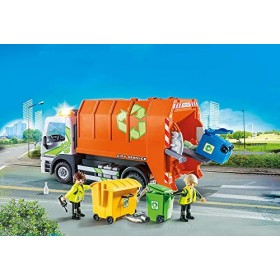 Playmobil Camion de Recyclage Poubelle