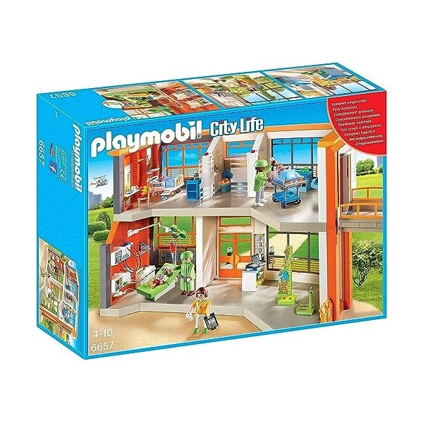 Playmobil - 6657 - Hopital pédiatrique aménagé