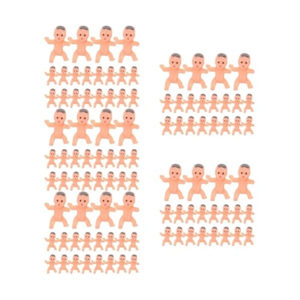 ibasenice 20 Pièces Poupée Ange Statue De Poupée Miniatures De Décoration Jeux en Plastique Mini Figurines De Bébé Cloches Mi