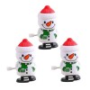 NOLITOY 6 Pièces Poupée De Noël Enfants Décor Décor De Noël Enfants Goodie Sac Stuffers Père Noël Jouets À Remonter Figure De