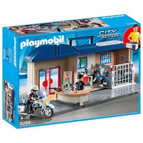 Playmobil - 5299 - Commissariat de Police transportable