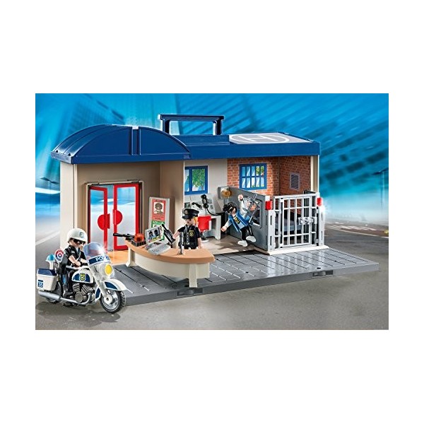 Playmobil - 5299 - Commissariat de Police transportable