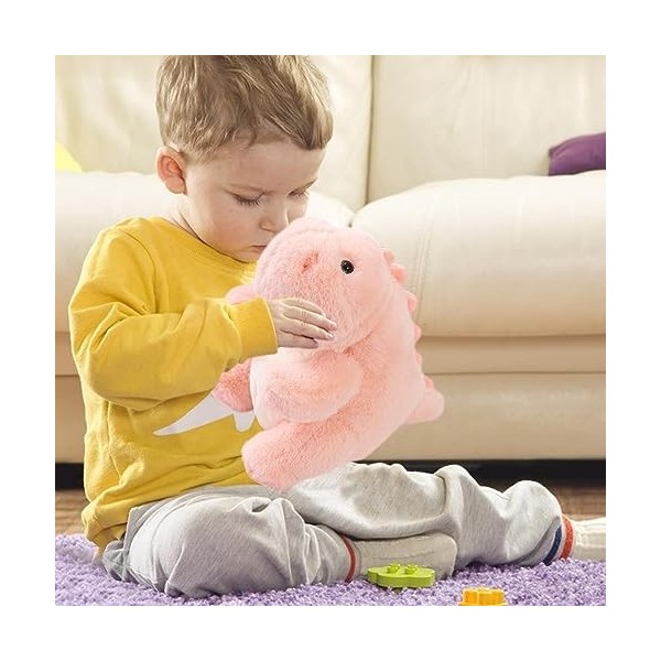 Decorhome Peluches Dinosaures, Peluches pour en Peluche, Joli Coussin Doux pour canapé-lit, poupée étreignant Les pour garçon