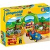 Playmobil - 6754 - Jeu de construction - Coffret Grand zoo 1.2.3