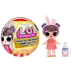 LOL Surprise Année du Lapin - Good Luck Sweetie - Poupée en édition limitée avec 7 Surprises - Accessoires et Animaux inspiré