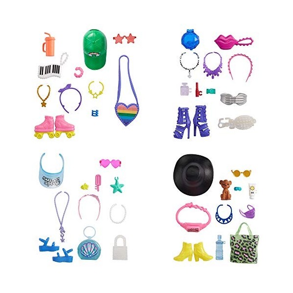 Barbie Accessoires pour poupée junior 11 pièces