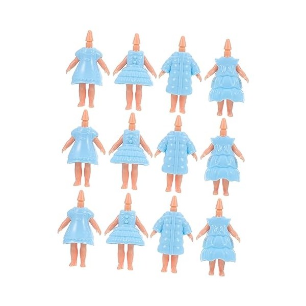 Didiseaon 12 Pièces Corps De Poupée Action Poupée Tout Le Corps Poupée Articulée Mobile Figure Poupée Poupées Articulées Poup