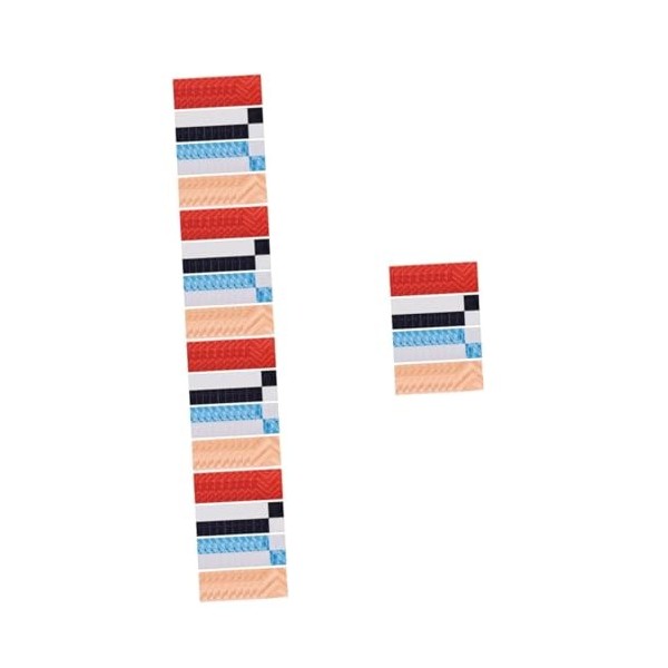 Didiseaon 36 Pièces Plancher en Bois De Maison De Poupée Plancher De Poupée Planchers De Mini-Maisons Plancher Miniature Meub