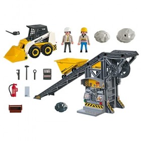 Playmobil - 4041 - Jeu de construction - Convoyeur avec pelleteuse