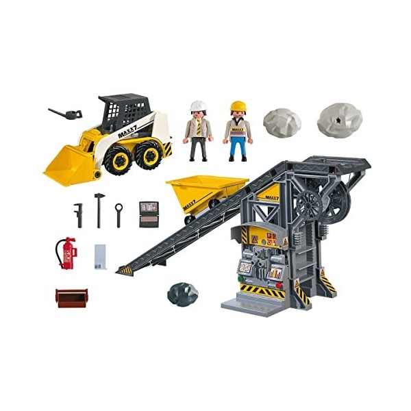 Playmobil - 4041 - Jeu de construction - Convoyeur avec pelleteuse