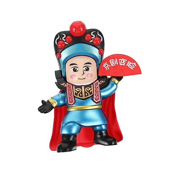 Toyvian 1Pc Opéra du Sichuan Visage Changeant Poupée Décor Décor De Table Décoration De Voiture Nouvel an Ornement De Bureau 