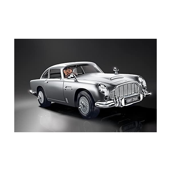 Playmobil 70578 James Bond Aston Martin DB5 – Edition Goldfinger - James Bond - Movie Cars - Voiture Iconique PlaymoPourLesGr