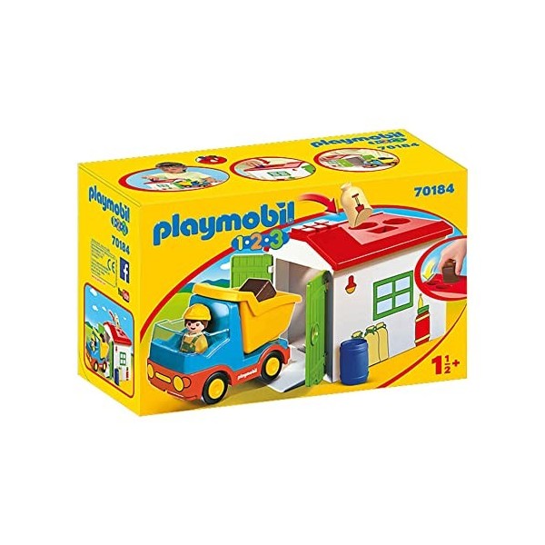 GARAGE ET CAMION PLAYMOBIL