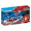 Playmobil 70335 City Action Fire Rescue Mission, for Children Ages 4+