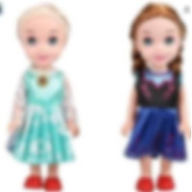 Tomicy Reine des Neiges Poupée Anna avec Tenue emblématique, Chaussures, Jupe,Accessoires, Jouet Enfant,pour Les Collectionne