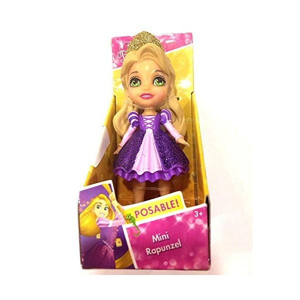 Jakks Pacific 84632 Poupée Princesse Disney-Rapunzel Multicolore 7,5 cm